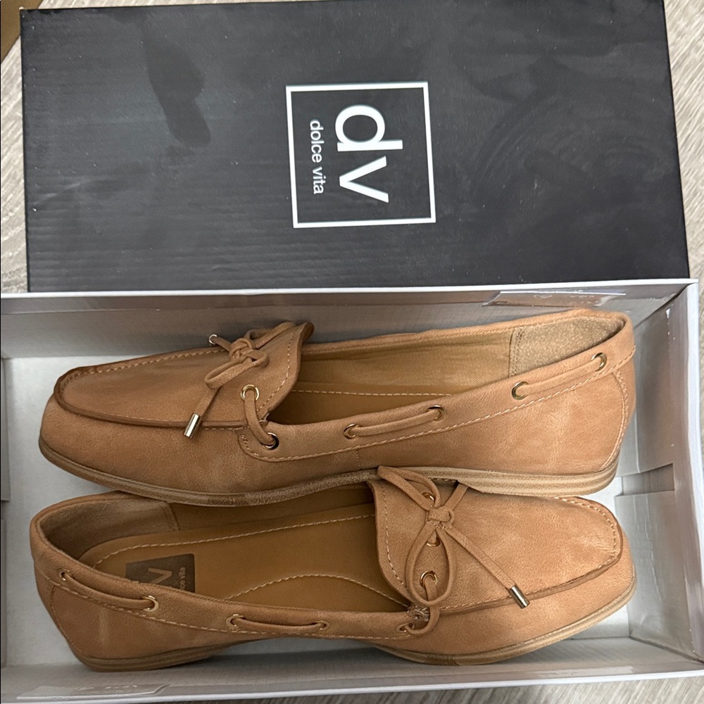 Dolce Vita Women’s  Brown Slip-On Loafers